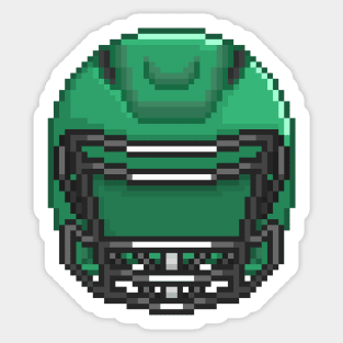 Helmet Dark Green Sticker